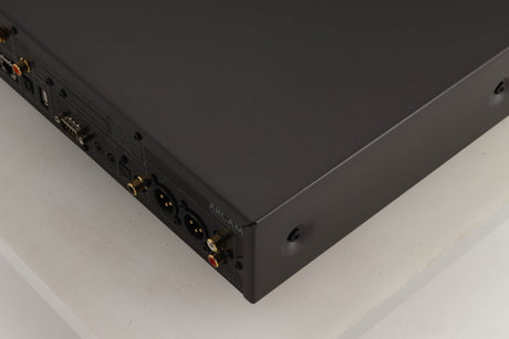 Rear right corner view of a used Arcam CD550 CD Player / Streamer