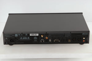 Rear view of a used Arcam CD550 CD Player / Streamer
