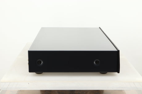 Side view of a used Arcam CDS27 CD/Network Player in Black finish