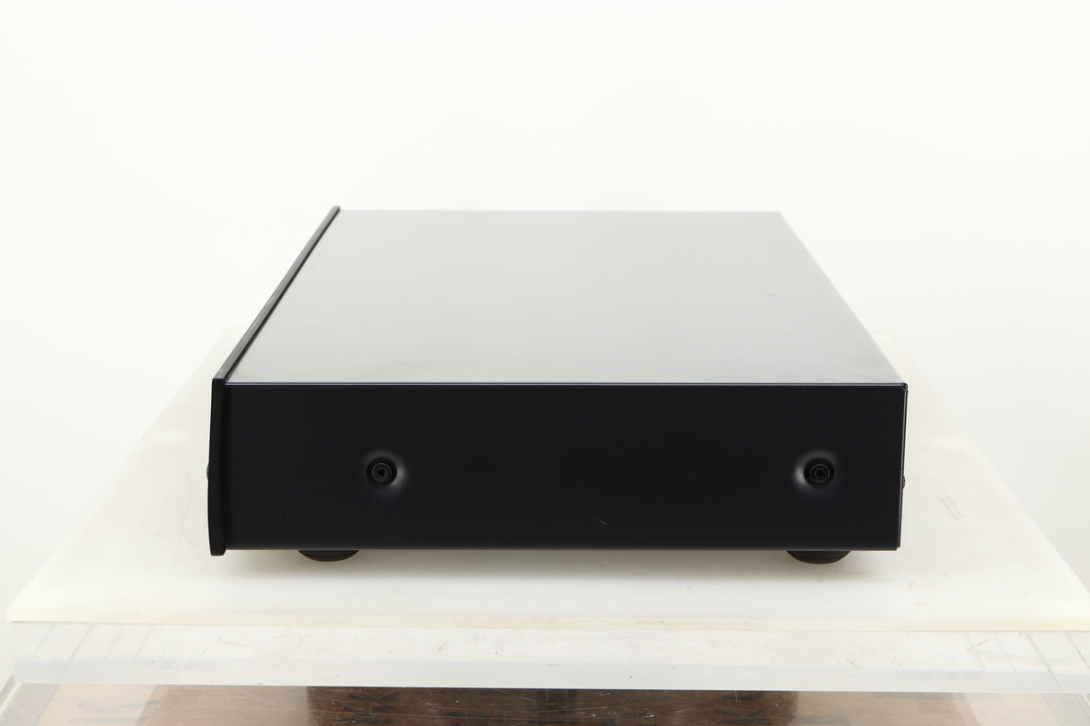 Side view of a used Arcam CDS27 CD/Network Player in Black finish