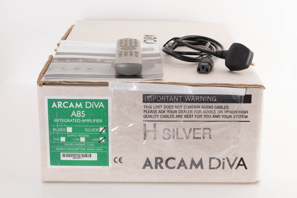 Arcam DiVA A85 Integrated Amplifier - Silver