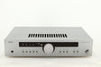 Front view of a used Arcam Diva A85 Integrated Amplifier in a silver finish