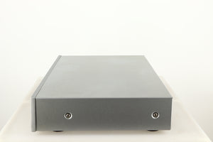 Right side view of a used Arcam Diva CD72 CD Player in a silver finish