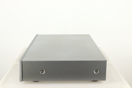 Right side view of a used Arcam Diva CD72 CD Player in a silver finish