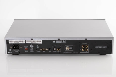 Rear view of a used Arcam DT91 Digital Radio Tuner in Silver