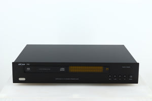 Front view of a used Arcam FMJ CDS27 CD Player in a black finish