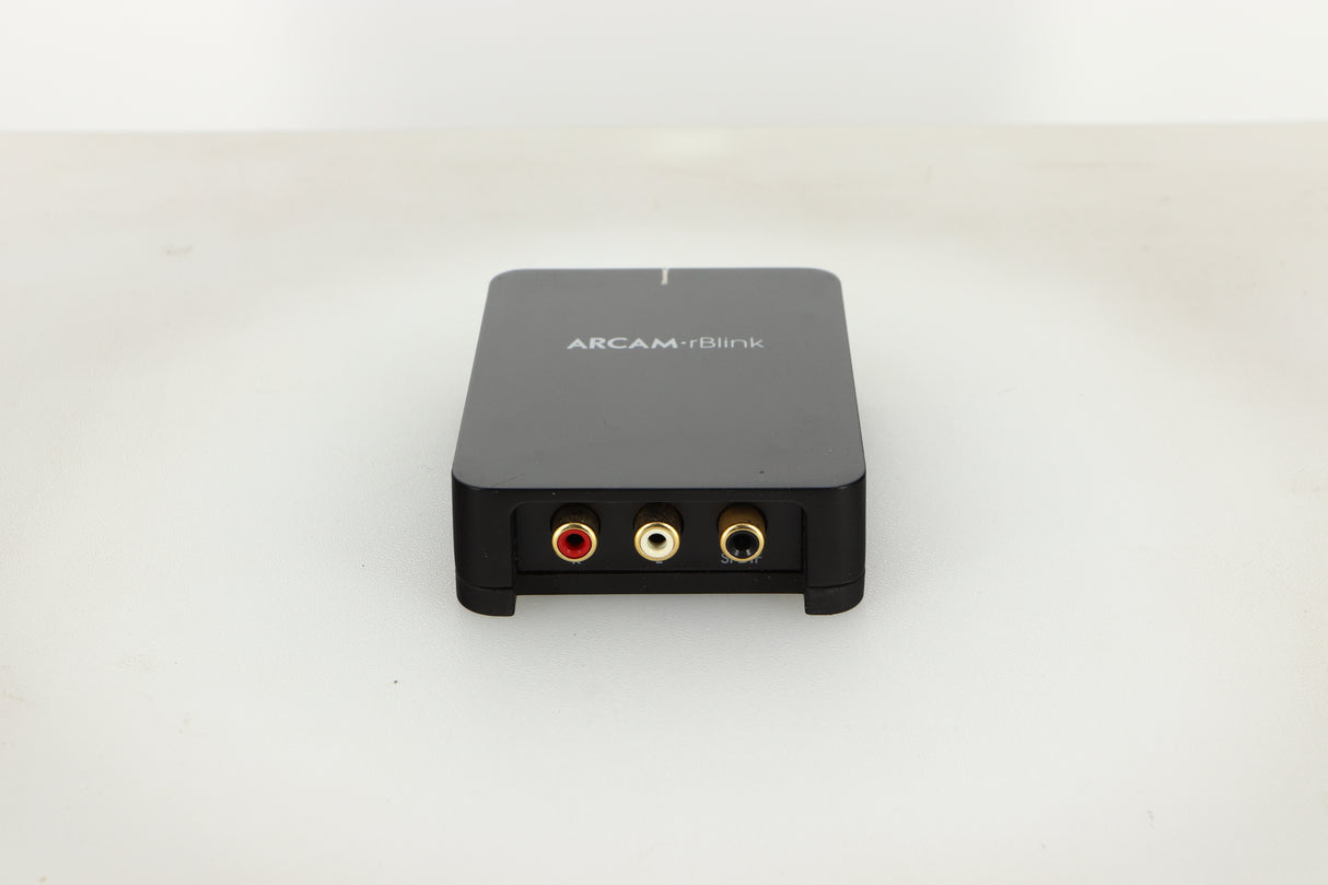 Front view of a used Arcam R-Blink Bluetooth Receiver