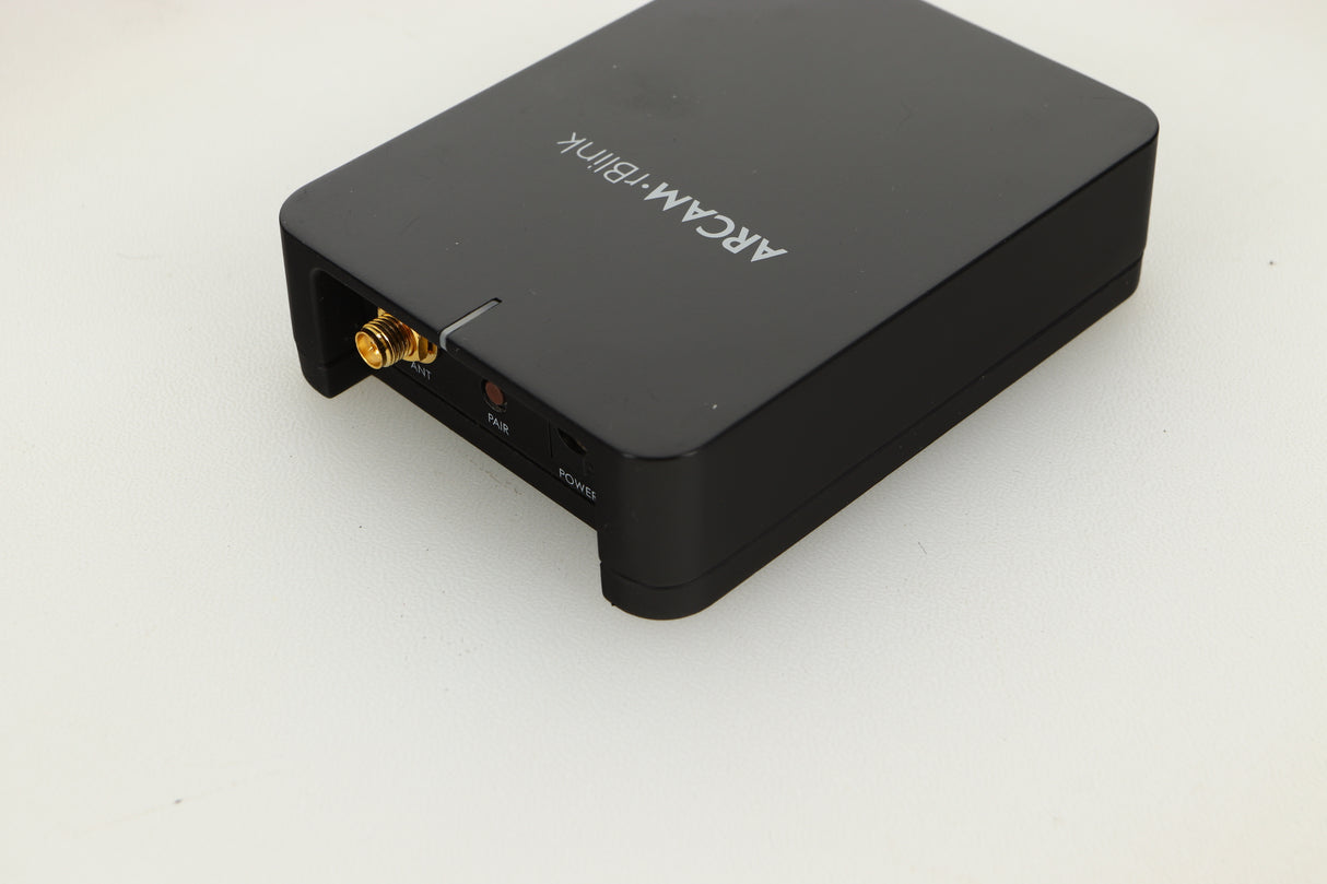 Rear right corner view of a used Arcam R-Blink Bluetooth Receiver