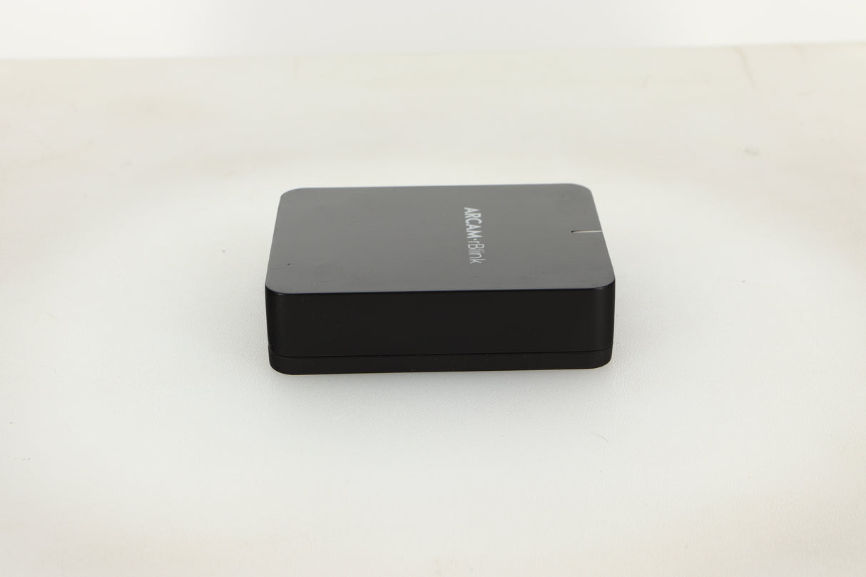 Side view of a used Arcam R-Blink Bluetooth Receiver