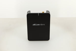 Top view of a used Arcam R-Blink Bluetooth Receiver