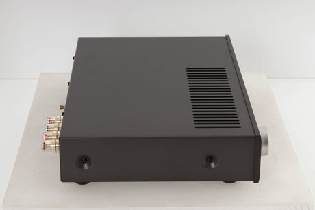 Side view of a used Arcam SA20 Integrated Amplifier
