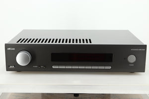 Front view of a used Arcam SA30 Integrated Amplifier 