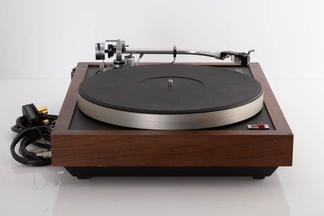Side view of a used Ariston RD80 SL Turntable with SME 3009 Series II Improved Tonearm