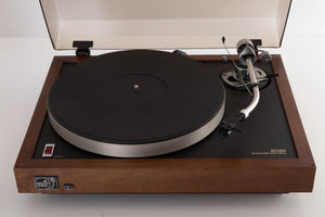 Top view of a used Ariston RD80 SL Turntable with SME 3009 Series II Improved Tonearm