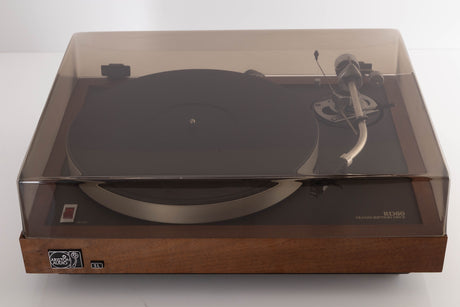 Top view of a used Ariston RD80 SL Turntable with SME 3009 Series II Improved Tonearm
