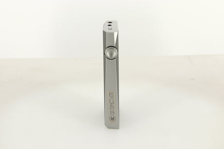 Side view of a used Astell & Kern SR25 64gb Player in Silver finish
