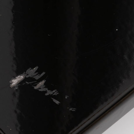 Close up of a used Atacama Nexus 6 Speaker Stands in a Gloss Black finish showing scratches on base