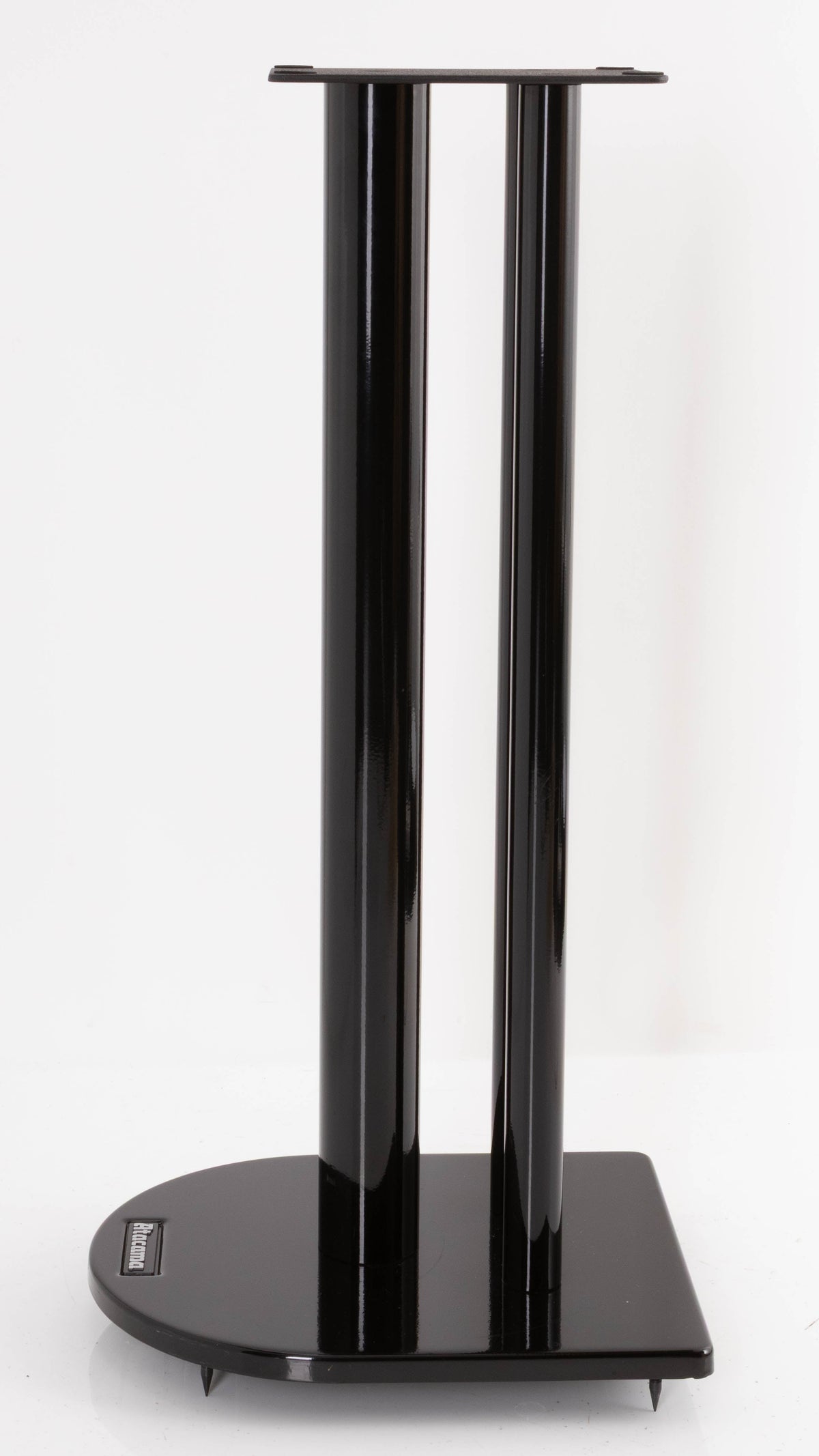 Right side view of a used Atacama Nexus 6 Speaker Stands in a Gloss Black finish