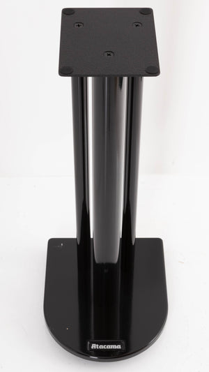 Top of a used Atacama Nexus 6 Speaker Stands in a Gloss Black finish
