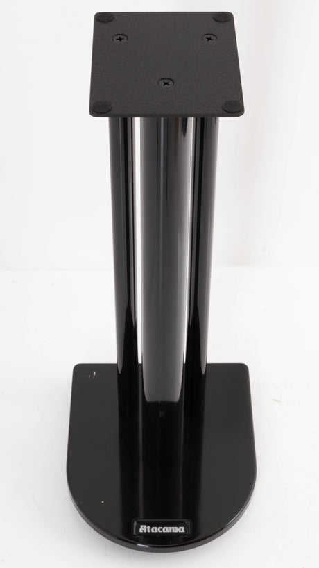 Top of a used Atacama Nexus 6 Speaker Stands in a Gloss Black finish