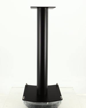 Front view of a used Atacama Nexus 600 Speaker Stand in a satin black finish 