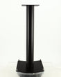 Front view of a used Atacama Nexus 600 Speaker Stand in a satin black finish 