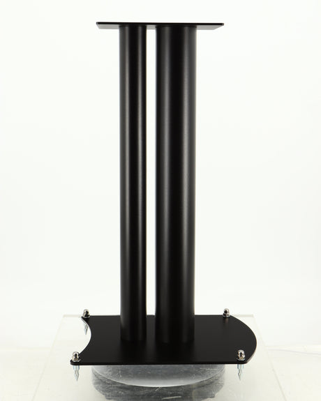 Left side view of a used Atacama Nexus 600 Speaker Stand in a satin black finish 
