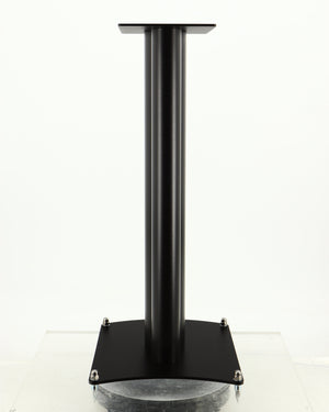 Rear view of a used Atacama Nexus 600 Speaker Stand in a satin black finish 
