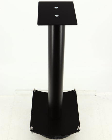 Top of a used Atacama Nexus 600 Speaker Stand in a satin black finish 