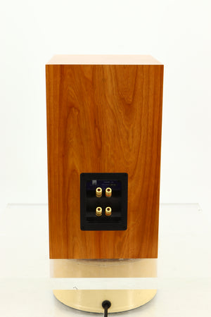 Rear view of a used ATC SCM12 Standmount Speaker in Cherry finish