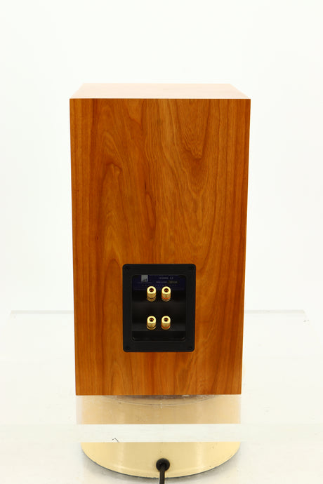 Rear view of a used ATC SCM12 Standmount Speaker in Cherry finish