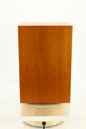 Side view of a used ATC SCM12 Standmount Speaker in Cherry finish