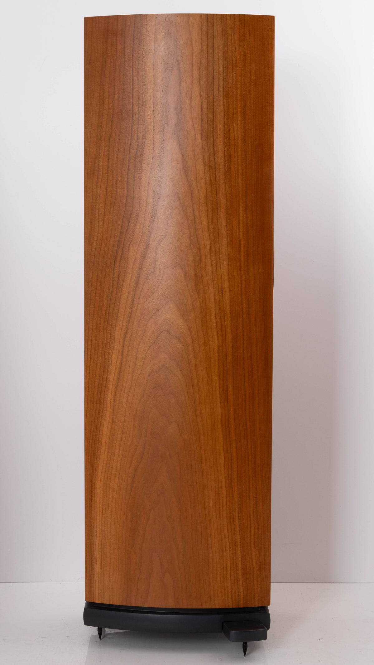 Left side view of a used ATC SCM40 Floorstanding Speaker in a Cherry finish