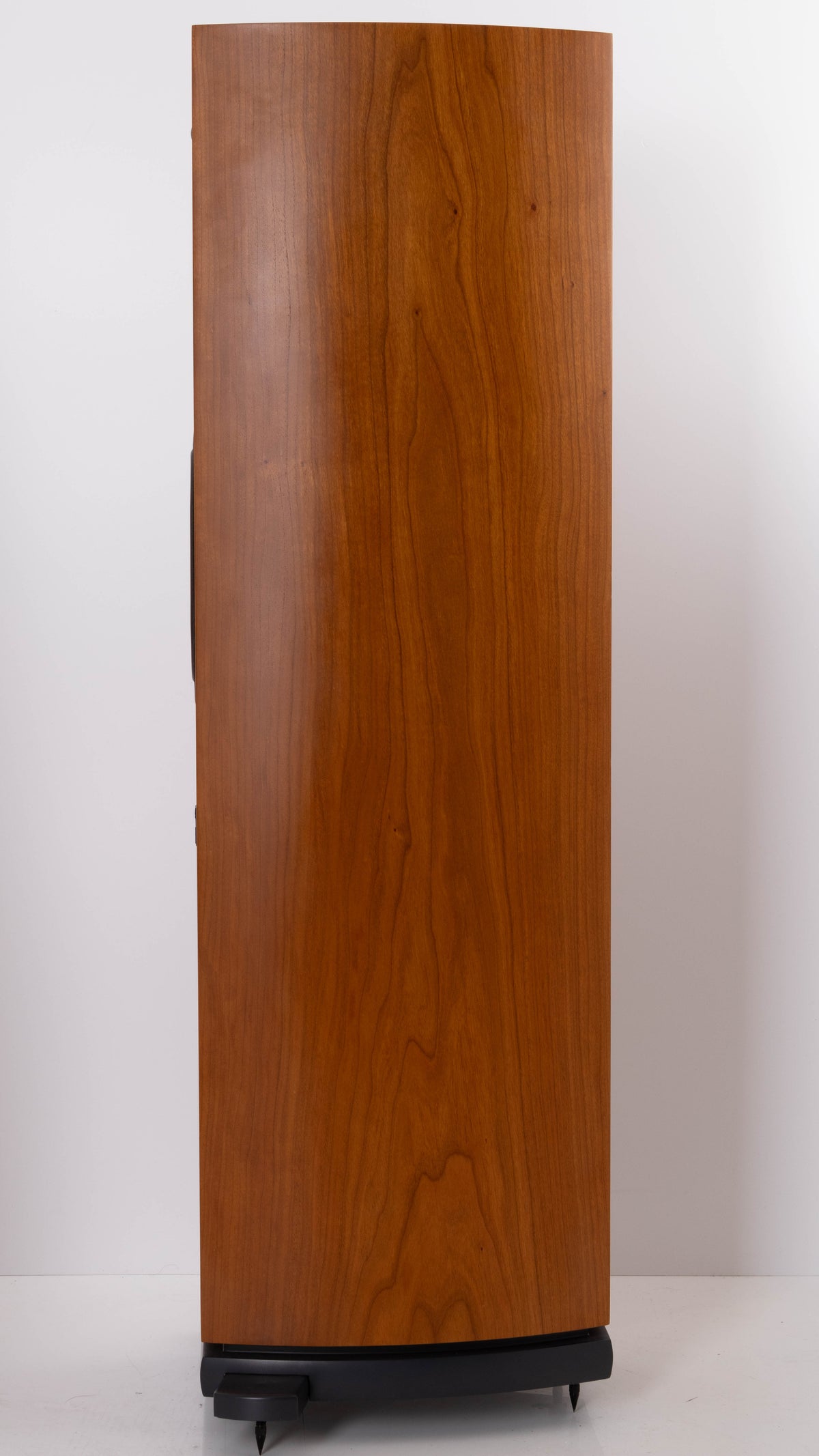 Right side view of a used ATC SCM40 Floorstanding Speaker in a Cherry finish