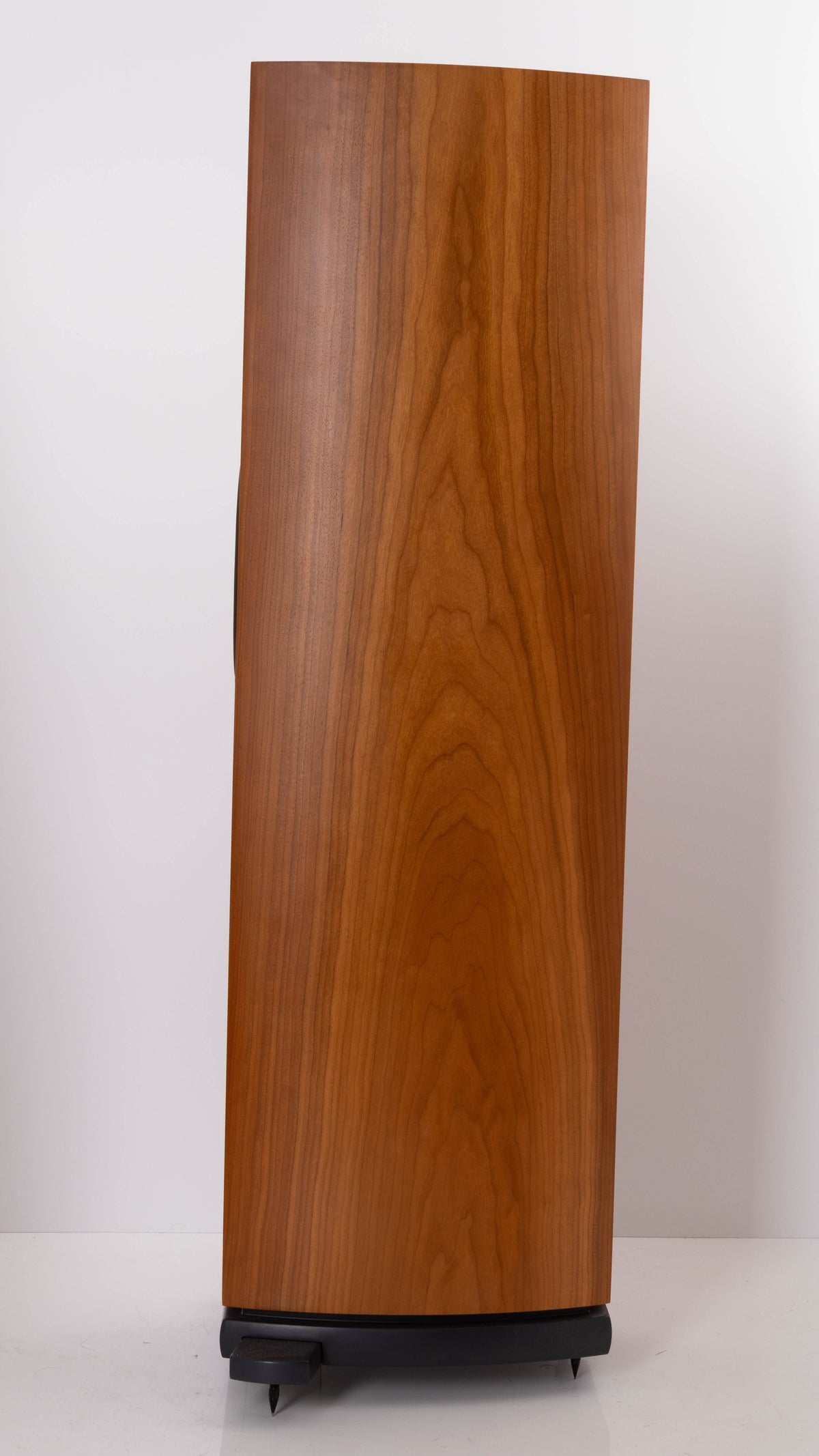 Right side view of a used ATC SCM40 Floorstanding Speaker in a Cherry finish