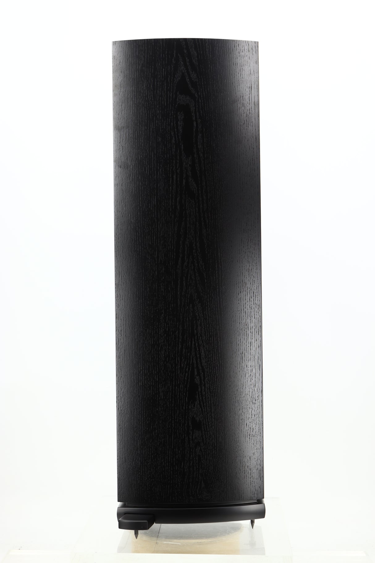 Side view of a used ATC SCM40 Floorstanding Speaker in Black Ash finish