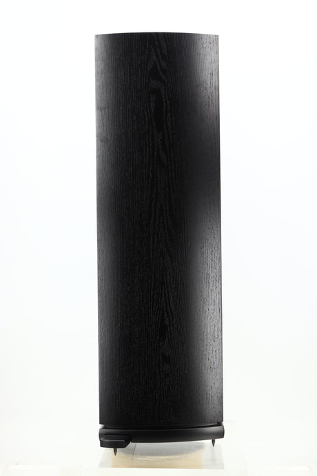 Side view of a used ATC SCM40 Floorstanding Speaker in Black Ash finish