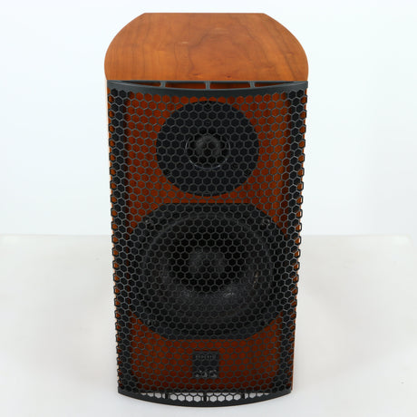 Top of a used ATC SCM7 Standmount Speaker in a cherry finish
