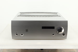 Front view of a used ATC SIA2-100 Integrated Amplifier in Silver finish 