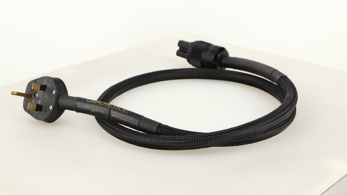 Rear right angle of a used Audience PowerChord Mains Cable 1.2m