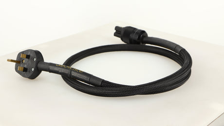 Rear right angle of a used Audience PowerChord Mains Cable 1.2m