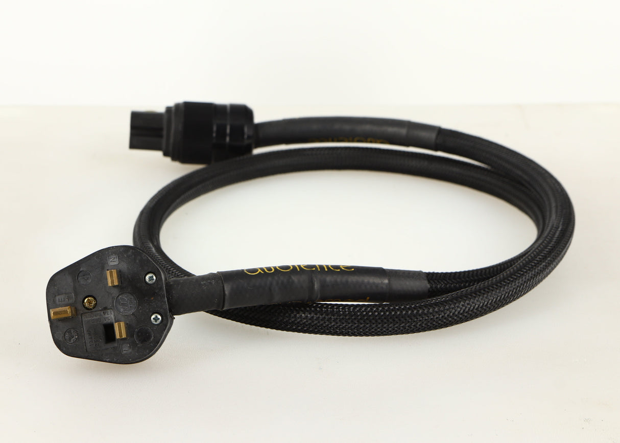 Right side view of a used Audience PowerChord Mains Cable 1.2m