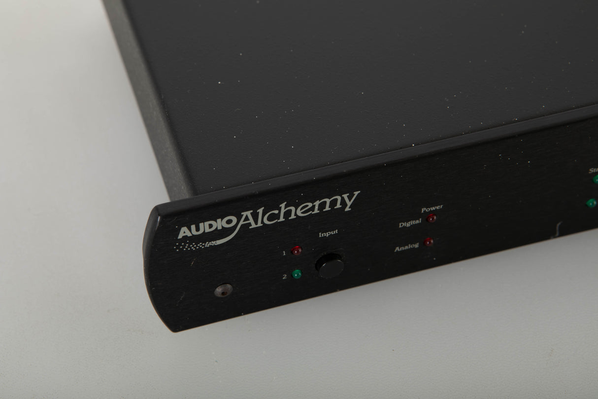 Close up view of a used Audio Alchemy Digital Decoding Engine v1.1