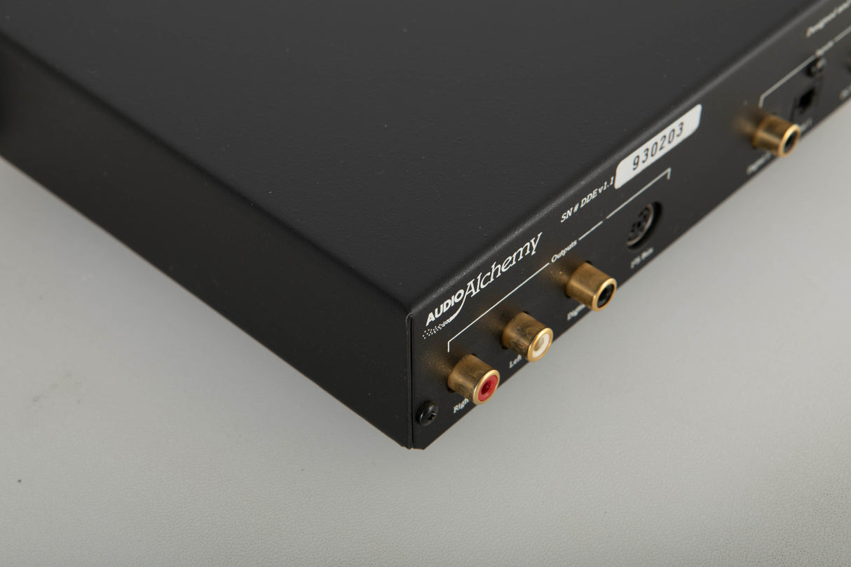 Rear left view of a used Audio Alchemy Digital Decoding Engine v1.1