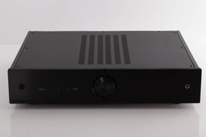Front view of a used Audio Analogue AACento Integrated Amplifier in a Black finish