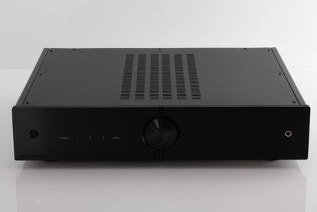 Front view of a used Audio Analogue AACento Integrated Amplifier in a Black finish