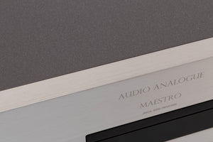 Close up view of a used Audio Analogue Maestro CD Player in Silver