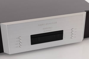 Close up view of a used Audio Analogue Maestro CD Player in Silver