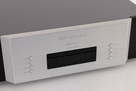 Close up view of a used Audio Analogue Maestro CD Player in Silver