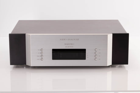 Front view of a used Audio Analogue Maestro CD Player in Silver
